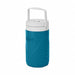 Beverage Jug Plastic Blue/White 1 gal