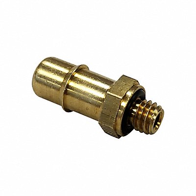 Mini Barb Fitting 1-3/32 Brass Beaded