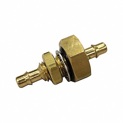 Mini Barb Fitting 1-1/8 Brass Beaded