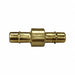 Mini Barb Fitting 3/4 Brass Beaded