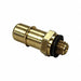 Mini Barb Fitting 15/32 Brass PK10