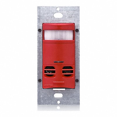 Occupancy Sensor Wall Switch Box Red