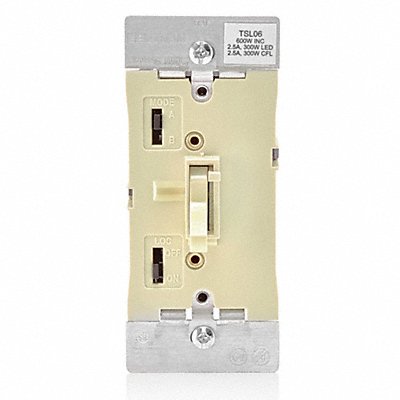 Universal Dimmer 1-Pole/3-Way Ivory