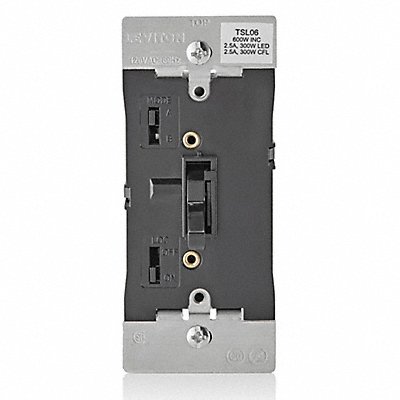 Universal Dimmer 1-Pole/3-Way Black