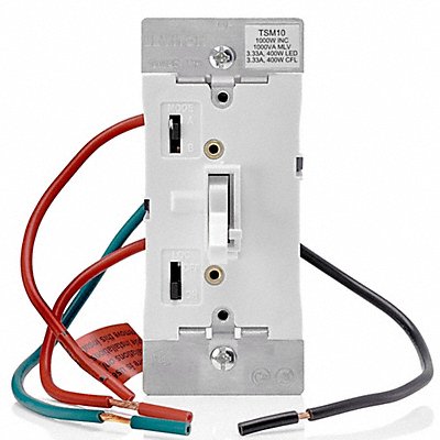 Dimmer 1-Pole/3-Way 120VAC White