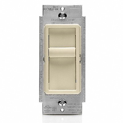 Dimmer 1-Pole 120VAC Light Almond