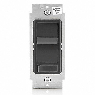 Dimmer 1-Pole/3-Way 120VAC Black