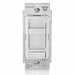 Dimmer 1-Pole/3-Way 120VAC White ELV