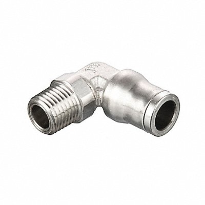 Metric All Metal Push-to-Connect Fitting