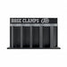 Hose Clamp Rack 5 Loop Blk