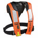 Life Jacket Belt Buckle Orange/Black