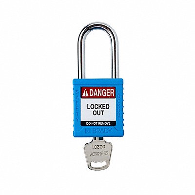 Padlock 6 Pins Blue