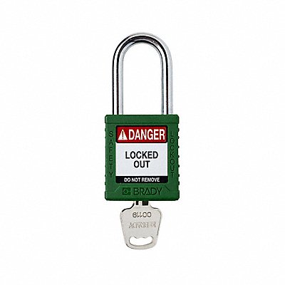 Padlock 6 Pins Green