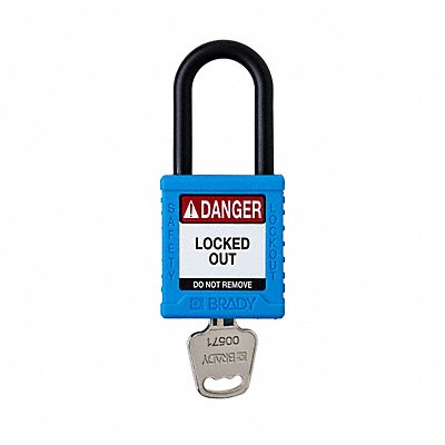 Padlock 6 Pins Blue