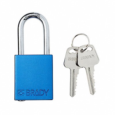 K7937 Padlock 6 Pins Blue