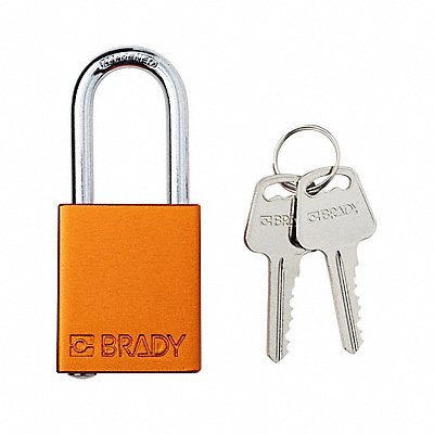 K7937 Padlock 6 Pins Orange