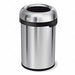 Trash Can 30 gal Silver Indoor/Outdoor