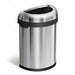 Trash Can 21 gal Silver Indoor/Outdoor