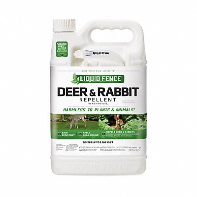 Animal Repellent 1 gal Liquid 12 in H