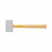 Mallet Rubber Head Wood Handle