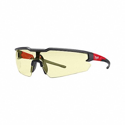 Safety Glasses Black/Red Arm M Size