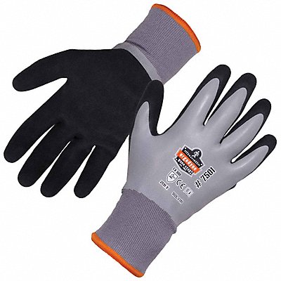 Thermal Coated Glove XL Gray PR