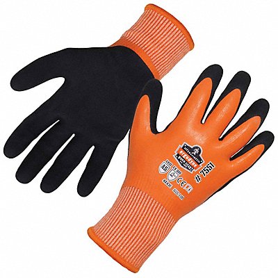 Thermal Coated Glove A5 S Orange PR