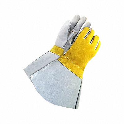 Welding Gloves Gray Yellow Unidersal PR