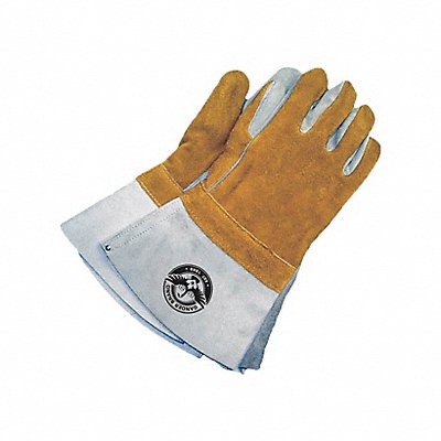 Welding Gloves Gray Yellow Universal PR