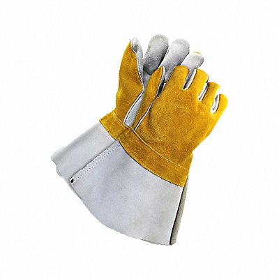 Welding Gloves Gray Yellow Universal PR