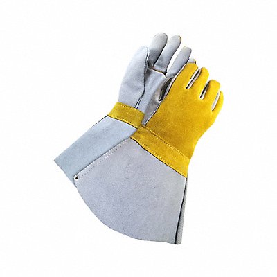 Welding Gloves Gray Yellow Universal PR