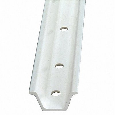 U-Channel Post 6 ft White