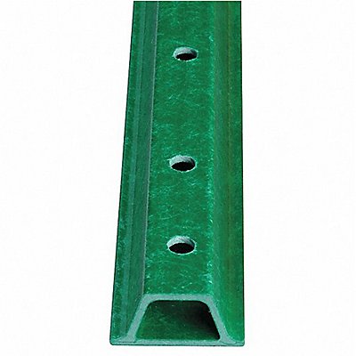 U-Channel Post 6 ft Green