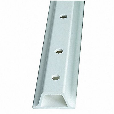 U-Channel Post 6 ft White