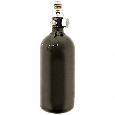 Vacuum Anchor Gas Cylinder Black