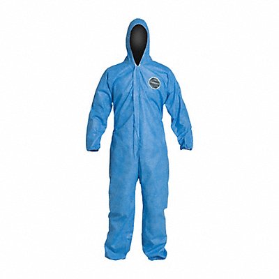 Hooded Coverall 6XL Blue SMS PK25