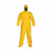 Coverall 5XL Yellow Tychem(R) 2000 PK12