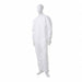 Coverall S Wht Tyvek(R) IsoClean(R) PK25