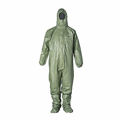 Coverall 2XL Grn Tychem 2000 SFR PK4