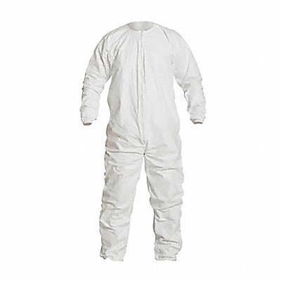 Coverall 6XL Wht Tyvek IsoClean PK25