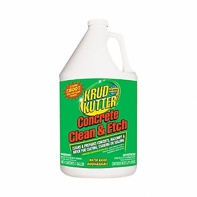 Concrete Cleaner Bottle Orange 1 gal