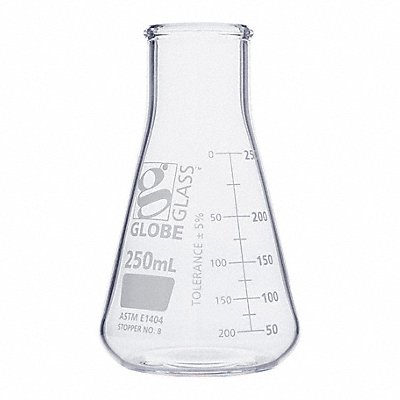 Erlenmeyer Flask 250 mL 136 mm H PK12