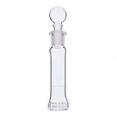 Volumetric Flask 2 mL 70 mm H PK6