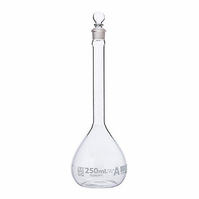 Volumetric Flask 250 mL 220 mm H PK6