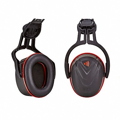 Helmet Mounted Earmuff V-Gard Red