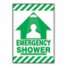 Floor Sign Vertical Rectangle English