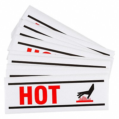 Label Vinyl 3 1/2 H 10 W PK25 