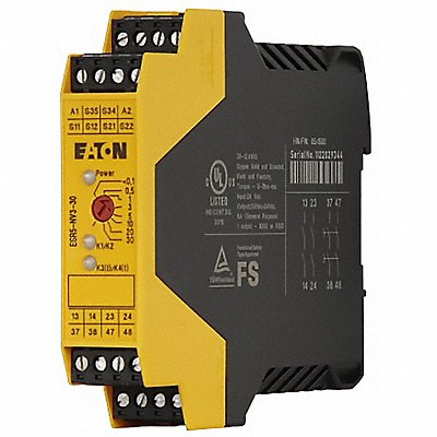 Safety Relay 5 A@240 VAC 2NO/2NC 2 Input