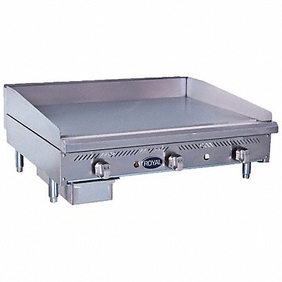 Manual Gas Griddle Surface 35 7/8 W