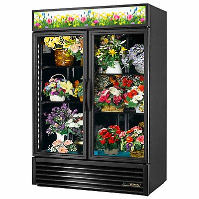 Floral Refrigerator Black 42.8 cu ft